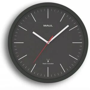 MAUL Modell 9053490 Runde Schwarze Funkwanduhr MAUL Modell 9053490 Runde Schwarze Funkwanduhr