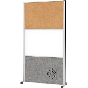 Sistema de divisórias modulares MAUL - Acústico, Cortiça, Quadro branco - Divisória moderna Sistema de divisórias modulares MAUL - Acústico, Cortiça, Quadro branco - Divisória moderna