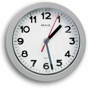 Maul 9052995 Silver Quartz Wall Clock - 20cm Maul 9052995 Silver Quartz Wall Clock - 20cm