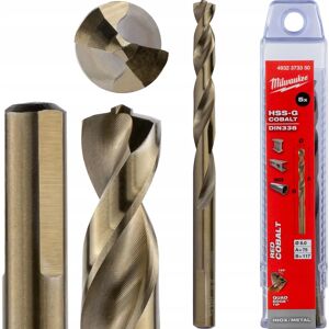 Brocas de metal de cobalto Milwaukee - 8.0 x 117 mm - 5 unidades Brocas de metal de cobalto Milwaukee - 8.0 x 117 mm - 5 unidades