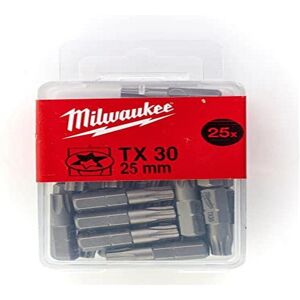 Milwaukee Screwdriver Bits - Cold-Pressed, Hardened 60 HRC - 4932399599 Milwaukee Screwdriver Bits - Cold-Pressed, Hardened 60 HRC - 4932399599