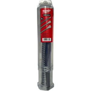 Zestaw dłut SDS Plus Milwaukee - 3 sztuki Zestaw dłut SDS Plus Milwaukee - 3 sztuki