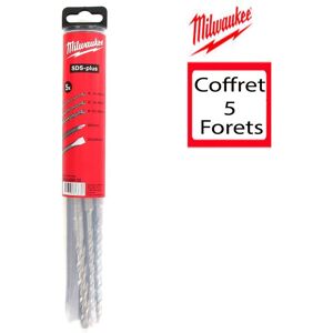 Milwaukee Modèle 4932430002 - Ensemble de Perceuses et Burins SDS+ Milwaukee Modèle 4932430002 - Ensemble de Perceuses et Burins SDS+