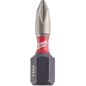 Embouts Milwaukee PH1 Impact - Shockwave 25mm - 2 pcs - Publicité Embouts Milwaukee PH1 Impact - Shockwave 25mm - 2 pcs - Publicité
