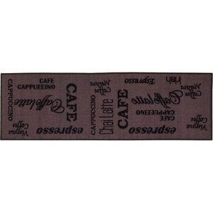 Andiamo Kitchen Rug - Coffee Theme - Brown - 57x180cm Andiamo Kitchen Rug - Coffee Theme - Brown - 57x180cm