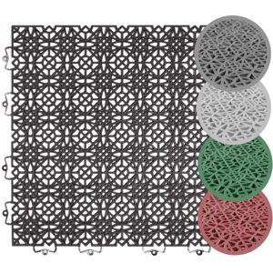 ANDIAMO Terra Sol Carrelages extérieurs noirs - 38x38cm, lot 1-5m² - Publicité ANDIAMO Terra Sol Carrelages extérieurs noirs - 38x38cm, lot 1-5m² - Publicité