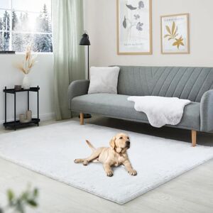 MY HOME Lugano - Weicher Weißer Hochflor-Teppich MY HOME Lugano - Weicher Weißer Hochflor-Teppich