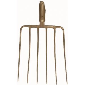Fourche à maïs Erntekönig 6 dents - Outil de jardin - Publicité Fourche à maïs Erntekönig 6 dents - Outil de jardin - Publicité