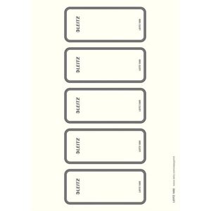 Leitz Model 16920085 Grey Self-Adhesive File Labels - File Type Leitz Model 16920085 Grey Self-Adhesive File Labels - File Type