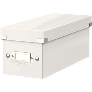 Leitz Model 60410001 White Optical Disc Storage Box - CD Case Organizer Leitz Model 60410001 White Optical Disc Storage Box - CD Case Organizer