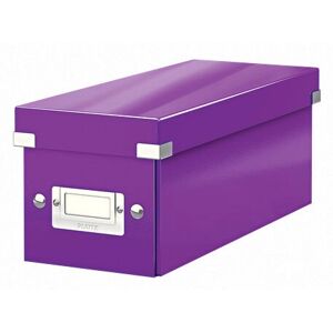 Leitz Modèle 60410062 Boîte de Rangement Violet - Fichier, CD - Publicité Leitz Modèle 60410062 Boîte de Rangement Violet - Fichier, CD - Publicité