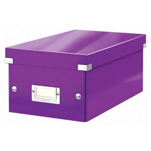 Leitz Lila DVD-Aufbewahrungsbox - Aktenbox Leitz Lila DVD-Aufbewahrungsbox - Aktenbox