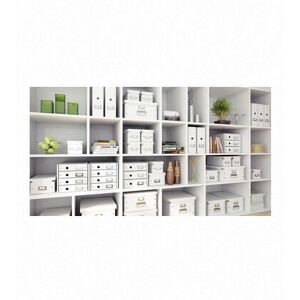 Leitz White MDF File Storage Box - A4 Leitz White MDF File Storage Box - A4