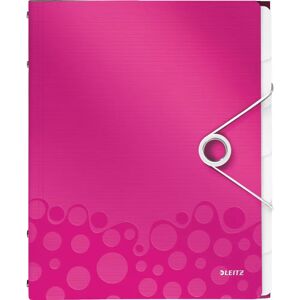 Leitz Rosa Aktenordner - A4 - 6 Registerkarten - Sicherer Verschluss Leitz Rosa Aktenordner - A4 - 6 Registerkarten - Sicherer Verschluss