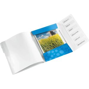 Leitz Blue Polypropylene Folder Organizer - A4 200 Sheets Leitz Blue Polypropylene Folder Organizer - A4 200 Sheets