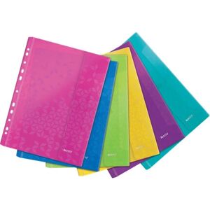 Leitz WOW Polypropylene Assorted Colours A4 - Folder Leitz WOW Polypropylene Assorted Colours A4 - Folder