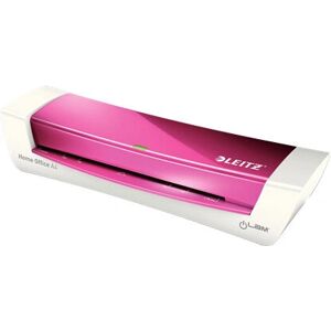 Leitz iLAM Pink/White Laminator - A4 Hot Laminator Leitz iLAM Pink/White Laminator - A4 Hot Laminator