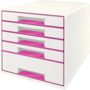 Leitz 52142023 Pink White Storage Box - File Organizer Leitz 52142023 Pink White Storage Box - File Organizer