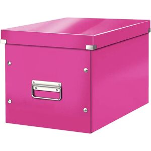 Leitz Pink Cube Storage Box - Storage Box Leitz Pink Cube Storage Box - Storage Box