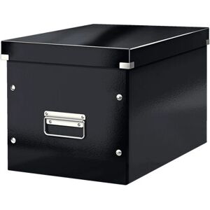 Leitz Model 61080095 Storage Box - Cubed, Black Leitz Model 61080095 Storage Box - Cubed, Black
