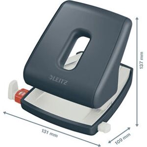 Leitz 50040089 Hole Punch - Grey - Up to 30 Sheets Leitz 50040089 Hole Punch - Grey - Up to 30 Sheets