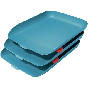 Leitz Cosy Blue A4 Desk Tray - Organizer Set Leitz Cosy Blue A4 Desk Tray - Organizer Set