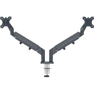 Leitz Model 65370089 Dual Monitor Arm - Ergonomic, Space-Saving, Certified Leitz Model 65370089 Dual Monitor Arm - Ergonomic, Space-Saving, Certified