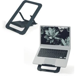 Leitz Dark Grey Adjustable Laptop Stand - Laptop & Tablet Ergonomic Support Leitz Dark Grey Adjustable Laptop Stand - Laptop & Tablet Ergonomic Support