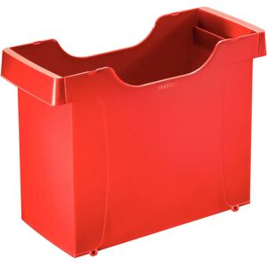 Leitz 1908 File Storage Box - Stackable, Red - File Storage Box Leitz 1908 File Storage Box - Stackable, Red - File Storage Box