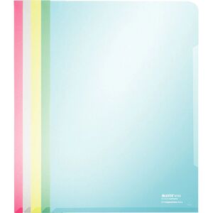 Leitz A4 Ordner - Mehrfarbig PVC, Transparent, 0,15 mm Leitz A4 Ordner - Mehrfarbig PVC, Transparent, 0,15 mm