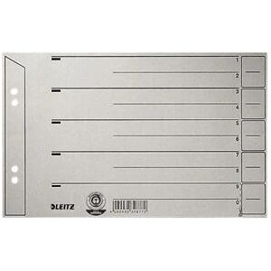 Leitz Modèle 16560085 Diviseurs en carton gris - Diviseurs Leitz Modèle 16560085 Diviseurs en carton gris - Diviseurs