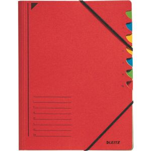 Leitz Red 7-Compartment A4 Folder - Organize Documents Leitz Red 7-Compartment A4 Folder - Organize Documents