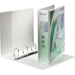 Leitz 42870001 White A4 Ring Binder - Presentation, 4-Ring, 50mm Leitz 42870001 White A4 Ring Binder - Presentation, 4-Ring, 50mm