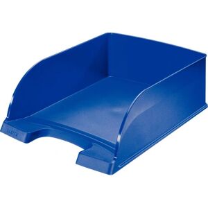 Leitz 52330035 Blue Desk Organizer - A4 Stackable Plastic Tray Leitz 52330035 Blue Desk Organizer - A4 Stackable Plastic Tray