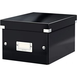 Leitz Storage Box Click & Store Small - Document Organizer, Black Leitz Storage Box Click & Store Small - Document Organizer, Black