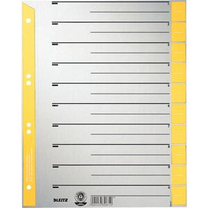 Leitz 16520015 Grau Gelb A4 Kraftkarton Tab-Ordner - Dokumenten Organisieren Leitz 16520015 Grau Gelb A4 Kraftkarton Tab-Ordner - Dokumenten Organisieren