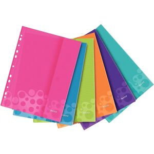 Pochettes de documents Leitz - Lot de 6, A4, Colorées, 0,2 mm Pochettes de documents Leitz - Lot de 6, A4, Colorées, 0,2 mm
