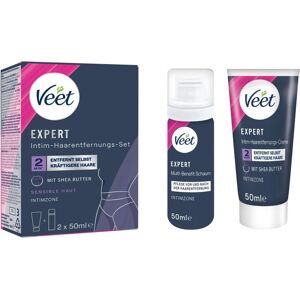 Veet Expert Set Enthaarungscreme - Intim, 100ml Veet Expert Set Enthaarungscreme - Intim, 100ml