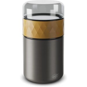 Alfi Endless Food Taza Térmica Aislada - 500ml, Amarillo/Gris, Doble Pared, A prueba de fugas Alfi Endless Food Taza Térmica Aislada - 500ml, Amarillo/Gris, Doble Pared, A prueba de fugas