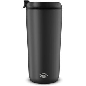 Alfi Iso Coffee Mug Velvet Black Mat - Stainless Steel, 0.4L, 17.5cm Alfi Iso Coffee Mug Velvet Black Mat - Stainless Steel, 0.4L, 17.5cm