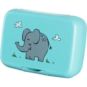 Boîte à Lunch Bambini Leonardo - Turquoise - Éléphant - Sans BPA - Publicité Boîte à Lunch Bambini Leonardo - Turquoise - Éléphant - Sans BPA - Publicité