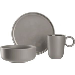 LEONARDO Roma Keramisch Servies - Taupe - 6-delig LEONARDO Roma Keramisch Servies - Taupe - 6-delig