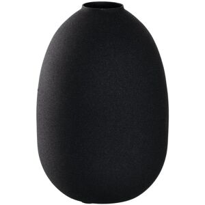 Leonardo Vase Sort - Moderne Metal Design - 2 Størrelser - Hjemmedekoration Leonardo Vase Sort - Moderne Metal Design - 2 Størrelser - Hjemmedekoration