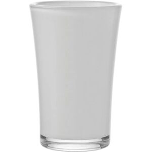 LEONARDO Bloom Vase - Kegelförmige Glas Weiß Dekor LEONARDO Bloom Vase - Kegelförmige Glas Weiß Dekor