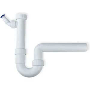 Siphon d'évier HAAS 2910 Blanc - Connexion robuste - Publicité Siphon d'évier HAAS 2910 Blanc - Connexion robuste - Publicité