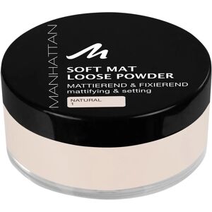 Manhattan Make-up Soft Mat Volná Pudrová - 20 g - Přirozená Manhattan Make-up Soft Mat Volná Pudrová - 20 g - Přirozená