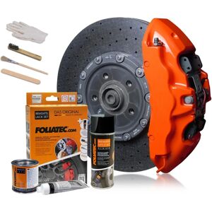 Set de peinture pour étriers de frein Foliatec Orange - 3 pièces - Publicité Set de peinture pour étriers de frein Foliatec Orange - 3 pièces - Publicité