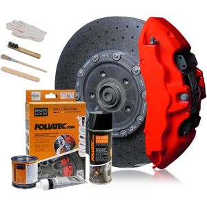 Kit de peinture Foliatec Racing pour étriers de frein - 3 pièces - Rouge - Publicité Kit de peinture Foliatec Racing pour étriers de frein - 3 pièces - Rouge - Publicité