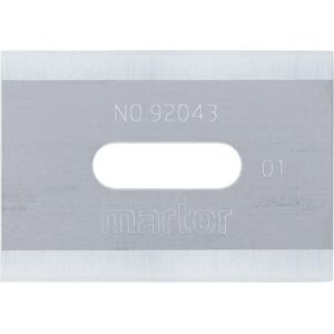 MARTOR 92043 Replacement Blades - 10 pcs, 26x18.5mm - Tape Cutter MARTOR 92043 Replacement Blades - 10 pcs, 26x18.5mm - Tape Cutter