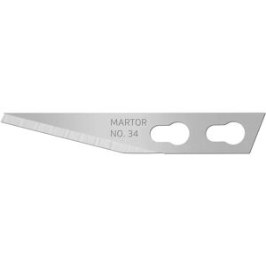 Martor 34.50 Blade - Spare for Hobby Knife - 10 pcs Martor 34.50 Blade - Spare for Hobby Knife - 10 pcs